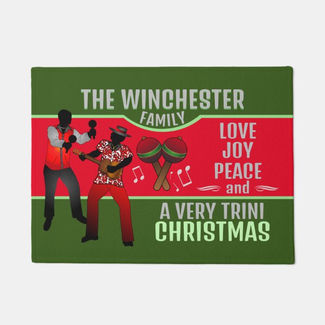 Tapete PARRANDEROS com um Natal muito trinchado (Frente)