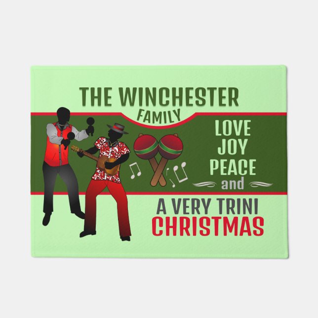 Tapete PARRANDEROS com um Natal muito trinchado (Frente)