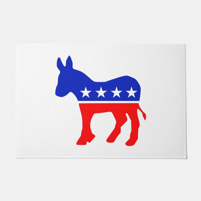 Tapete Partido Democrata Burro (Frente)