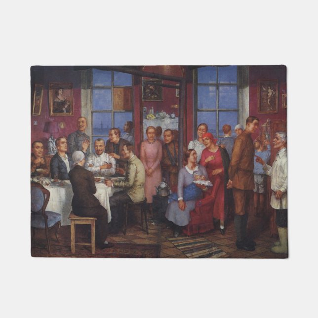 Tapete Partido do Aquecimento Doméstico (Frente)