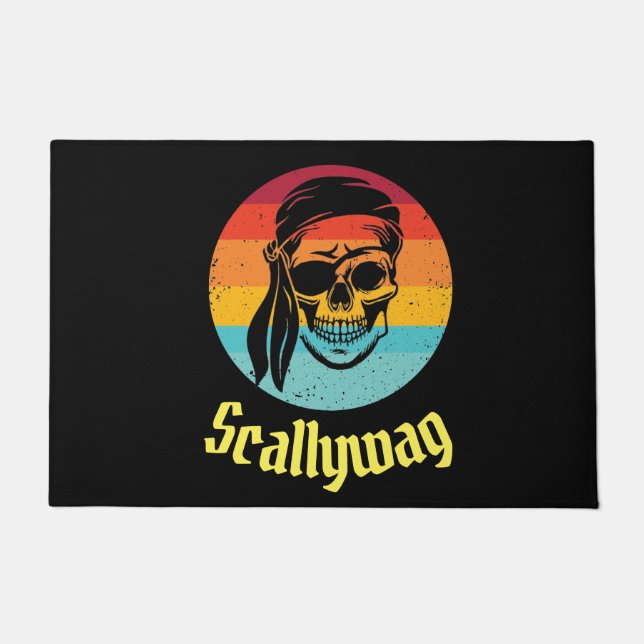 Tapete Partido Pirata Sunset Scallywag (Frente)