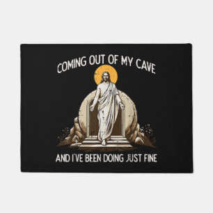 Tapete Páscoa Saindo da Minha Caverna Jesus
