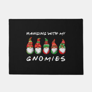 Tapete Passando Com O Meu Gnomos Gnomos, Amigo De Natal