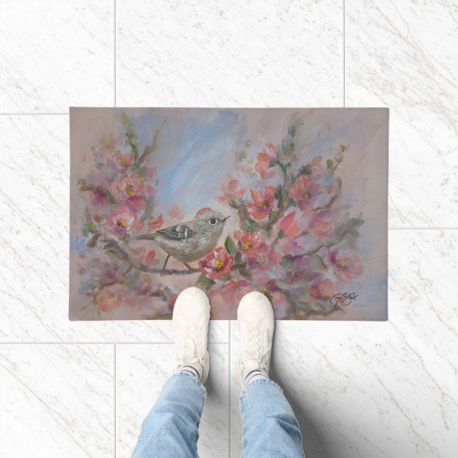 Tapete Pássaro Estrelinha Azul (Interior)