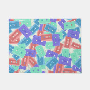 Tapete Pastel Cassette Tapes - Música estética dos anos 9