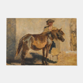 Tapete Pastor Com Cavalo (Equino)