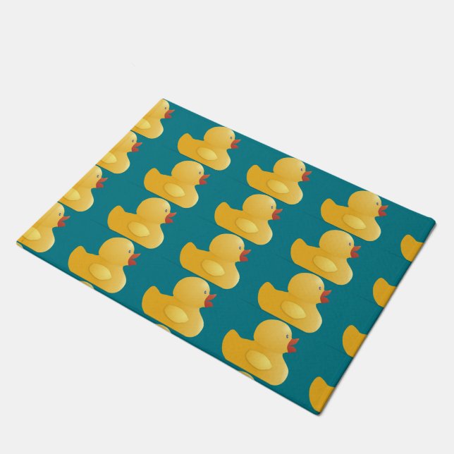 Tapete Pato de Borracha Amarelo (Inclinado)
