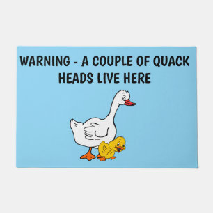 TAPETE PATOS CABEÇA DE QUACK