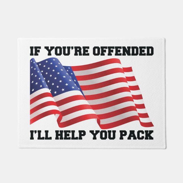 Tapete Patriota Americano (Frente)