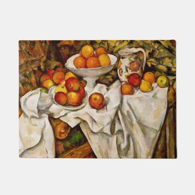 Tapete Paul Cezanne Apple Orangismo Impressionismo (Frente)
