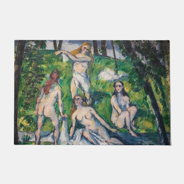 Tapete Paul Cezanne - Quatro Bathers (Frente)