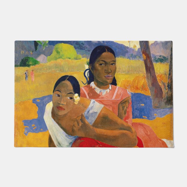 Tapete Paul Gauguin - Quando Você Vai Casado? (Frente)