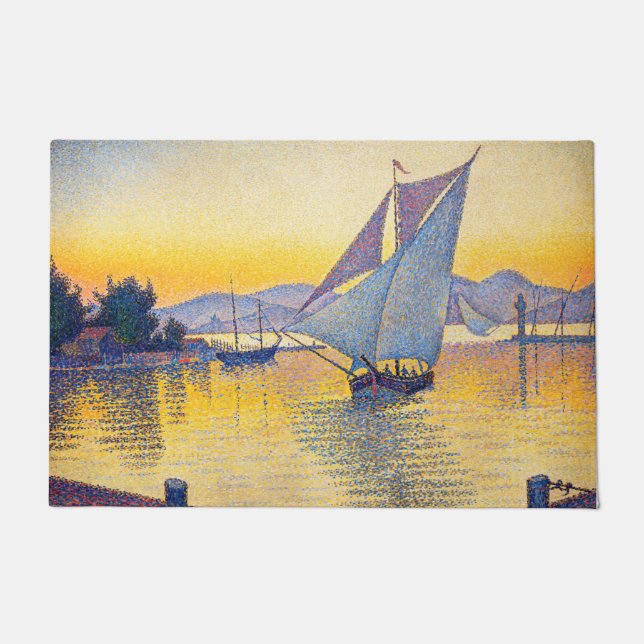 Tapete Paul Signac - A Porta do Sunset, Opus 236 (Frente)