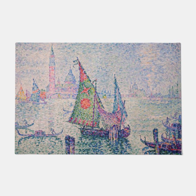 Tapete Paul Signac - A vela verde (Frente)