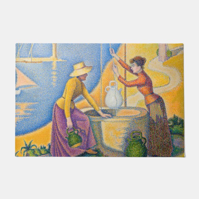 Tapete Paul Signac - Mulheres no Bem (Frente)
