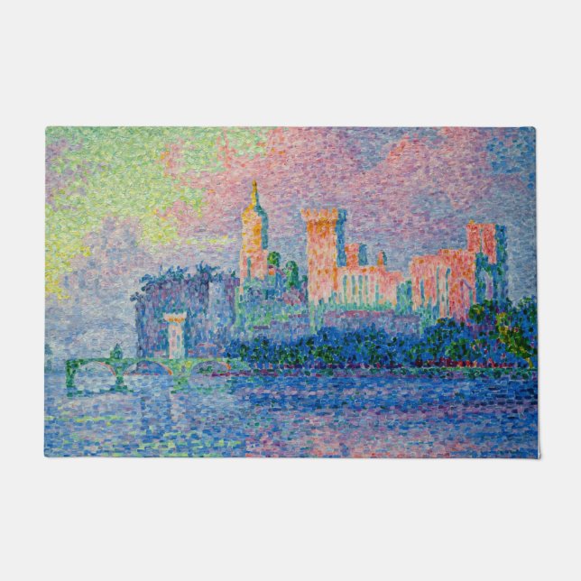 Tapete Paul Signac - O Palácio Papal, Avignon (Frente)