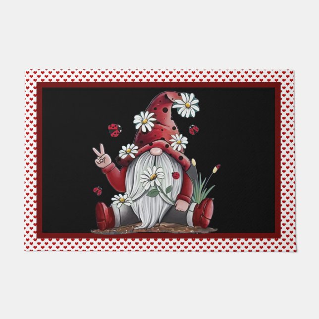 Tapete Paz E Amor Reside Aqui (Frente)