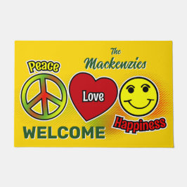 Tapete Peace Love Happiness Family