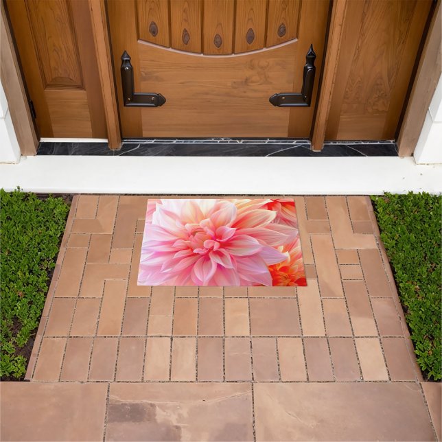 Tapete Peach Blush Dahlia Blossom (Ar livre)