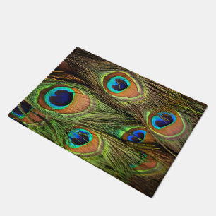 Tapete Peacock Feather Door Mat