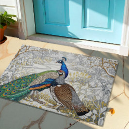 Tapete Peacock & Groupe Art Nuovo Winter / Dourado Floral