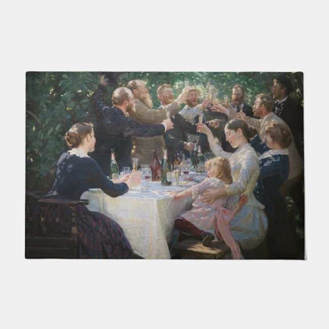 Tapete Peder Severin Kroyer - Hip, Hip, Hurrah! (Frente)