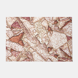 Tapete Pedra áspera em marrom claro cremoso