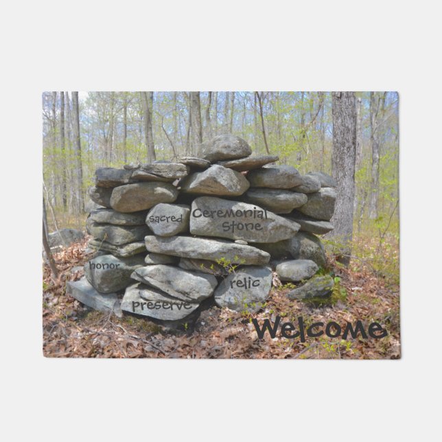 Tapete Pedra Cerimonial Sagrada (Frente)