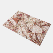 Pedra dura em castanho claro cremoso