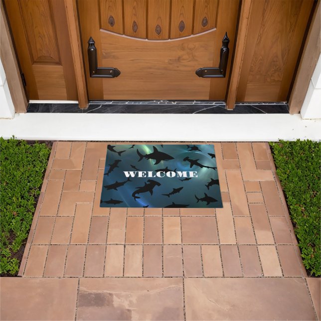 Tapete Peixes-tubarão-frade-modernos baleia-do-mar sob a  (Ar livre)