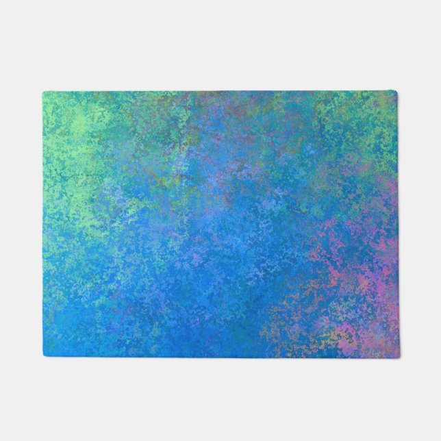 Tapete Pelas Tinta de Álcool do Mar, Corante de Abstrato  (Frente)