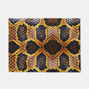 Tapete pele de cobra-rei