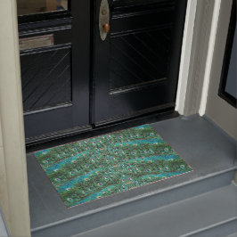 Tapete Penas de pavão, abstrato - padrão acrílico