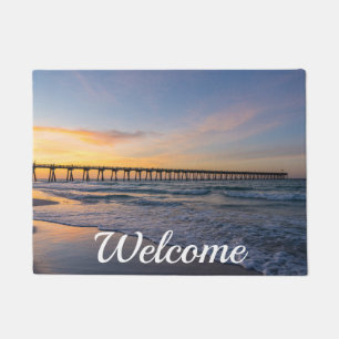 Tapete Pensacola Pier Shoreline Sunrise