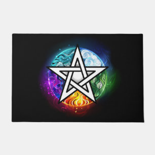 Tapete Pentagrama do Wiccan