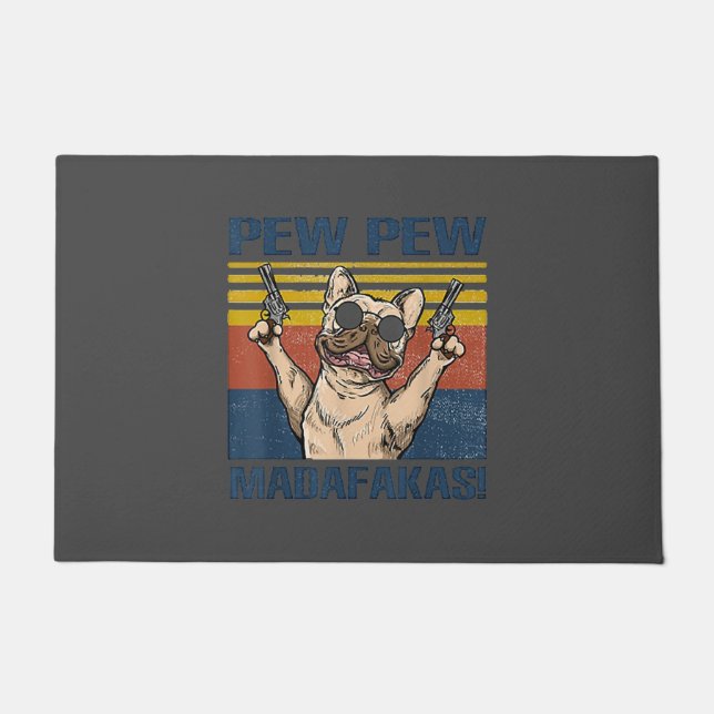 Tapete Pentes de Cães | Pomada de Buldogue Madafakas (Frente)