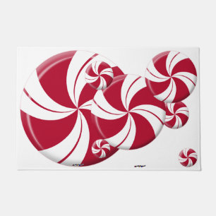 Tapete Peppermint Swirl Stripe Candy