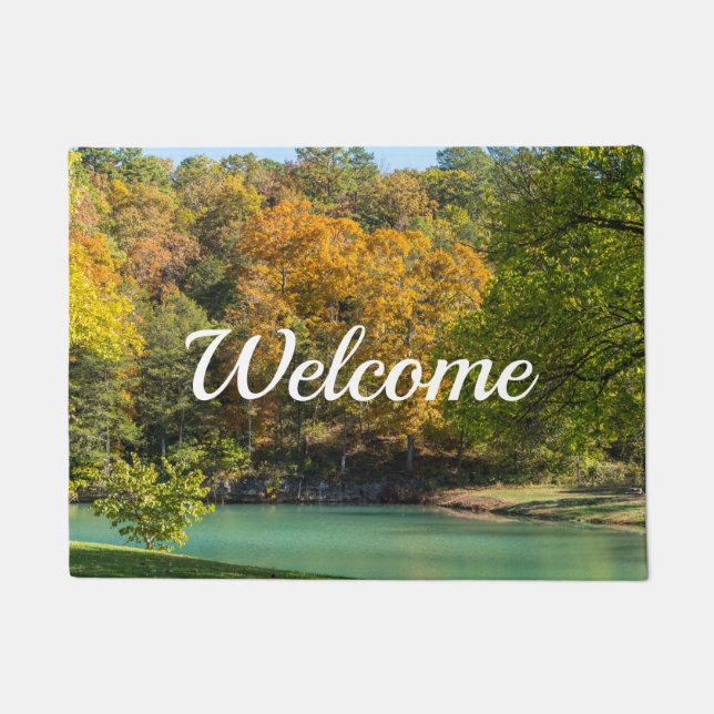 Tapete Pequeno Goldie de Boas-vindas (Frente)