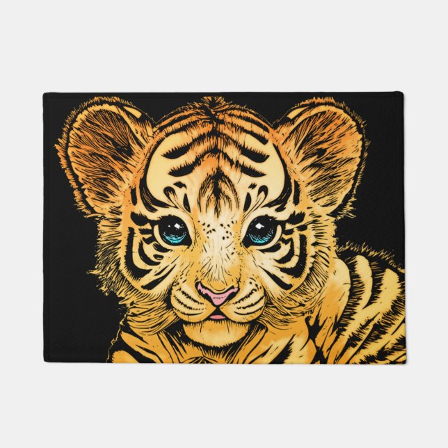 TAPETE PEQUENO TIGRE (Frente)