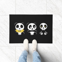 Tapete Pequenos Pandas no Escuro