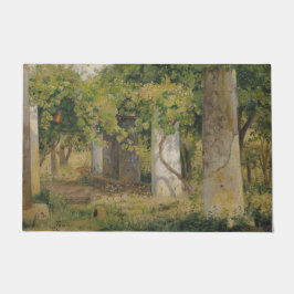 Tapete Pérgola Com Uvas De Vinho (Paisagem De Vinha)