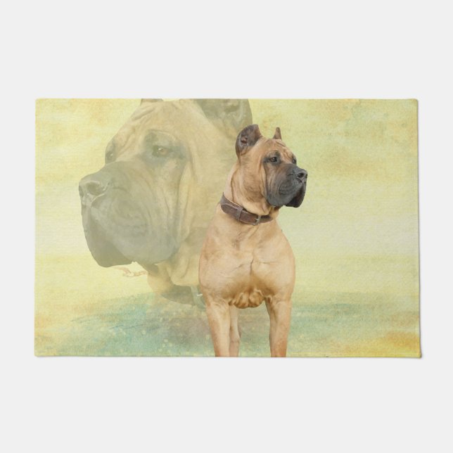 Tapete Perro de Presa Canario - Dogo Canario (Frente)