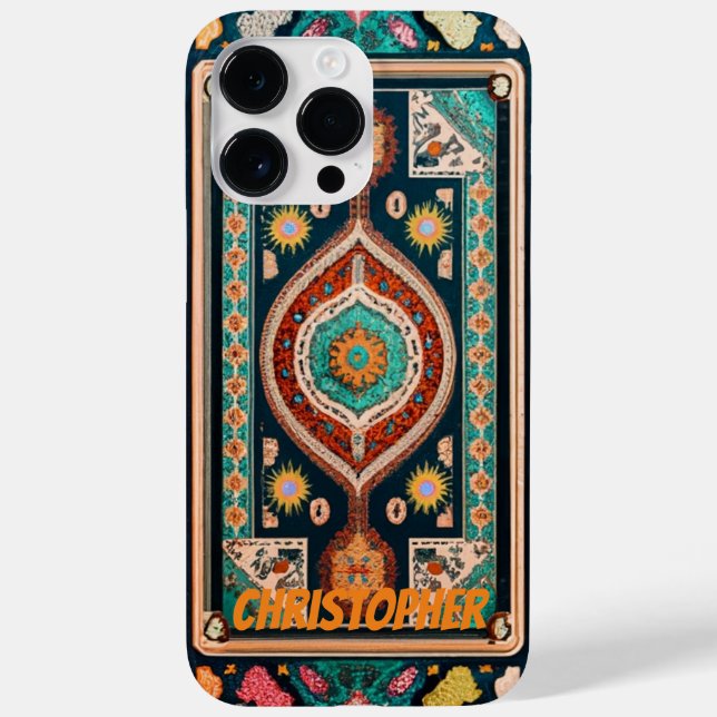 tapete persa do tapete oriental (Verso)