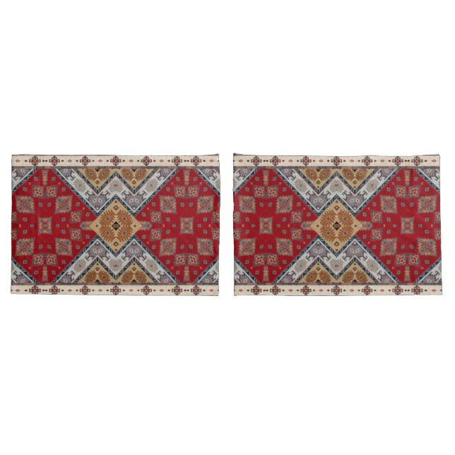 Tapete Persa Turco Oriental Antigo (Verso - conjunto)