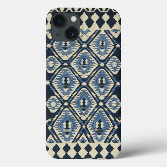 Tapete Persa Turco Oriental Azul (Verso)