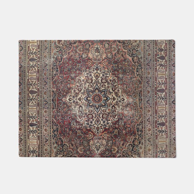 Tapete Persia Doroksh Dusty Dull Blue Gray Green  (Frente)