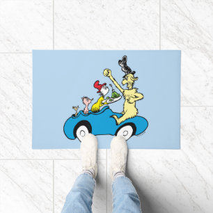 Tapete Personagens de Ovos Verdes e Presunto do Dr. Seuss