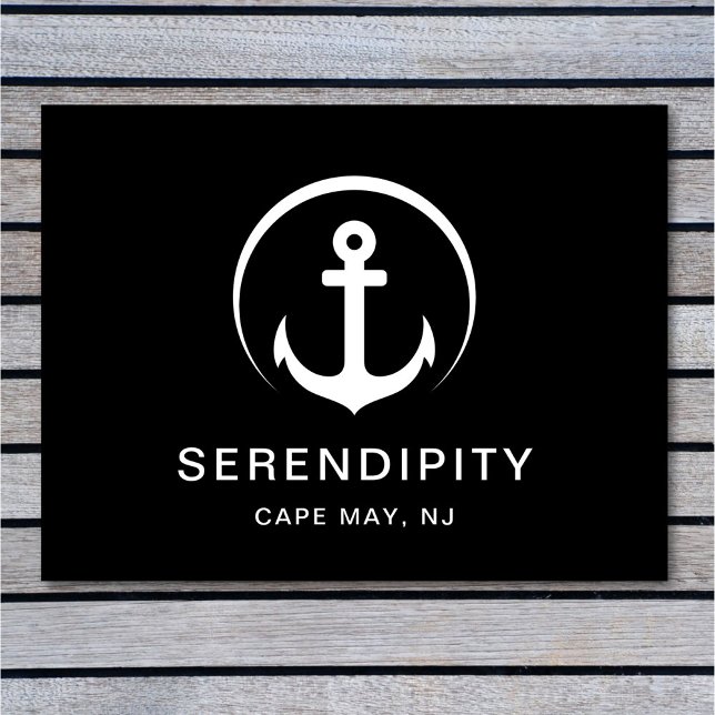 Tapete Personalização Náutica de Âncora Náutica do Barco  (Criador carregado)