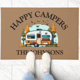 Tapete Personalizado Felizes Acampantes