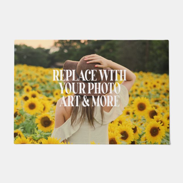 Tapete Personalizado Único Personalizado (Frente)